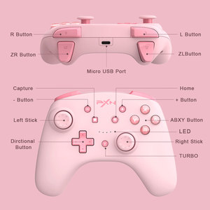 PXN 9607X nuevo diseño GamePad Pro controlador inalámbrico para Switch Joystick inalámbrico para Nintendo Switch - Product Image 4