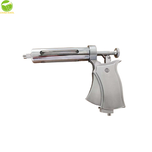 Aves de Corral Ganado Oveja Cerdo Vaca Perro Inyección 50ml Inyector automático Jeringa continua Veterinaria - Product Image 1