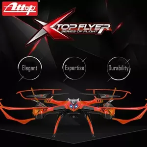 Cyclone 2,4 GHz 4CH RC Quadcopter Drone con Gyro 360 Flips y cámara HD para Racing Remote Control Drone - Product Image 1