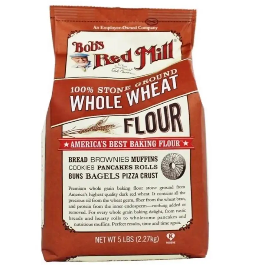 BOBS RED MILL 100% Stone Ground Wheat Flour 5Lb , 10LB , 50LB Bags For Sale/Buy All Purpose Wheat Flour Brands EU Export Quality