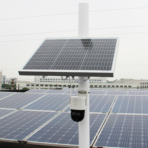Staffa pieghevole facile installazione sistema di alimentazione solare portatile palo montaggio Kit 80w pannello solare 40Ah batteria PWM Controller - Product Image 5