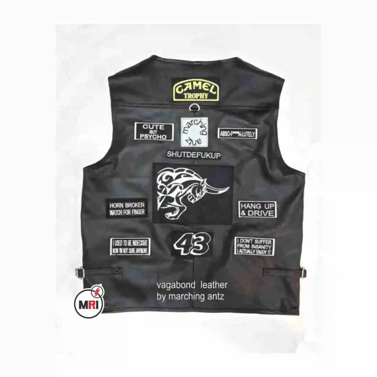 New Arrival 2023 OEM Best Design And Style Genuine Motorcycle Biker Waistcoat With Chain Leather Vest Jackets Top