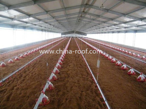 Giá Rẻ Kết Cấu Thép Trang Trại Barn Đúc Sẵn Trang Trại Dê Nhà Kho Gia Cầm/Bò/Cừu Nhà Chăn Nuôi Barn - Product Image 5