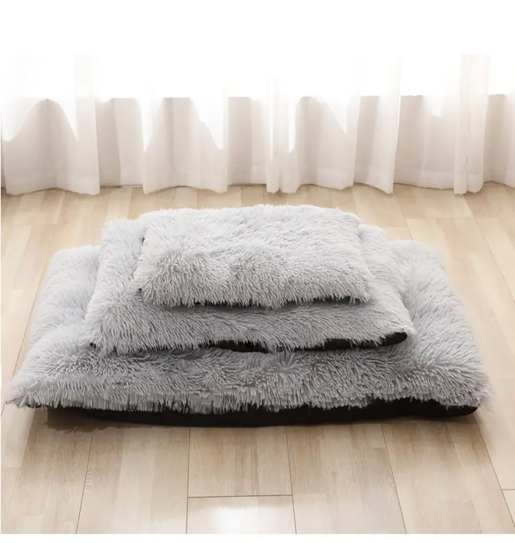 Хит продаж, теплый плюшевый коврик HRP для домашних питомцев, мягкий экологически чистый коврик для домашних животных, противоскользящая кровать, защита от тревоги