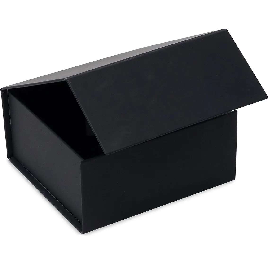 Black Gift Boxes Pequeno Luxo Dobrável Caixa de Presente com Tampa Magnética para Embrulho de Presente, Roupas, Natal, Feriados, Armazenamento