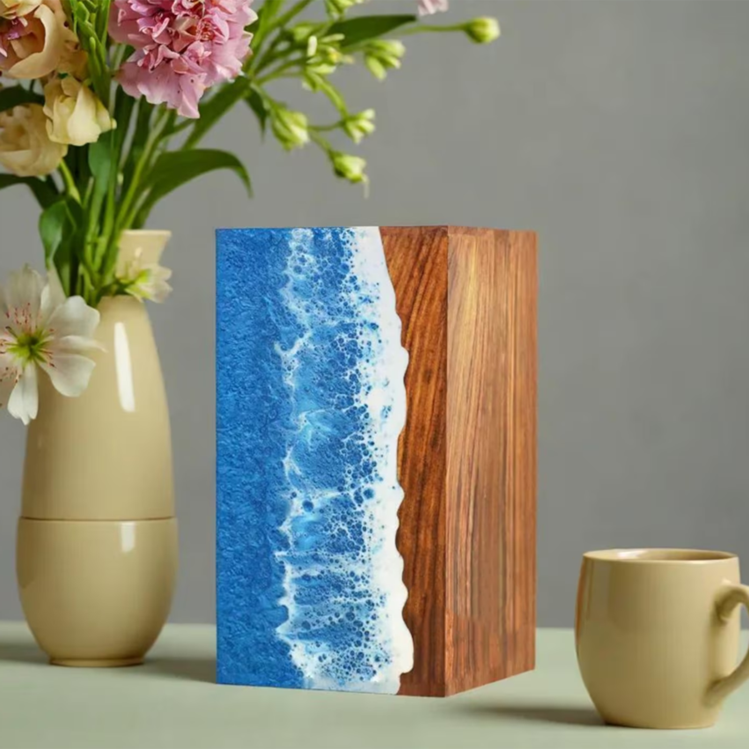 สีน้ำตาล