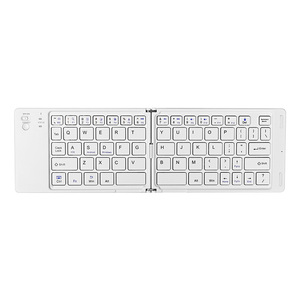 Mini <strong>Wireless</strong> Keyboard <strong>Mouse</strong> <strong>Combos</strong> Foldable BT Keyboard with Touchpad <strong>Numeric</strong> <strong>Keypad</strong> Compatible for Windows Android Tablets - Product Image 2
