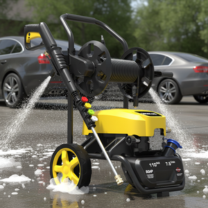 Landbouw hogedrukreiniger 2500 PSI, 6 GPM hoge capaciteit voor het reinigen van dierenstallen en kassen - Product Image 1