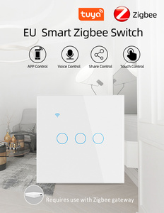 Tuya Smart Home Devices ZigBee Touch Switch funziona con l'assistente domestico relè telecomando per l'integrazione wi-fi per l'automazione domestica - Product Image 4