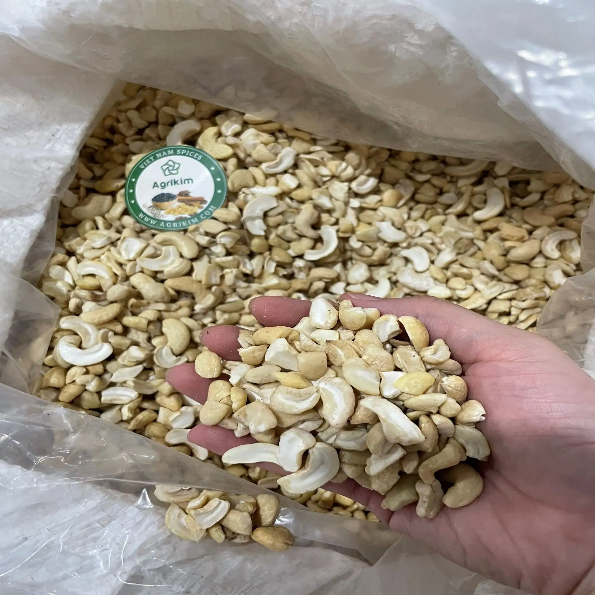 Verwerkte Cashewnoot Verkoop Vietnam Bag Crop Style Goede Verpakking Prompt Ruwe Oorsprong Vacuüm Type Kwaliteit Hoge Gedroogde Prijs Tin