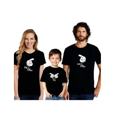 Camiseta com impressão de logotipo personalizada, de alta qualidade, gola vans, camiseta masculina, de botão, manga comprida, camiseta familiar casual para filha, mulheres
