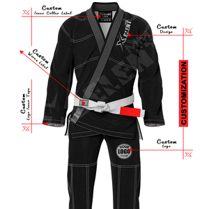 High Quality Custom Logo Judo Gi BJJ <strong>Kimono</strong> Low-Priced Jiu Jitsu MMA &amp; Karate Uniforms