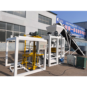 Máquina semiautomática de fabricación de bloques de cemento, pequeña inversión de fábrica, de ladrillos, de acero inoxidable, de tamaño pequeño - Product Image 6