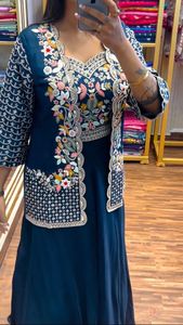 <strong>New</strong> Party Wear Look Jacket Blouse And <strong>Lehenga</strong> for Adults Bollywood Party and Indian Pakistani Wedding for Adults