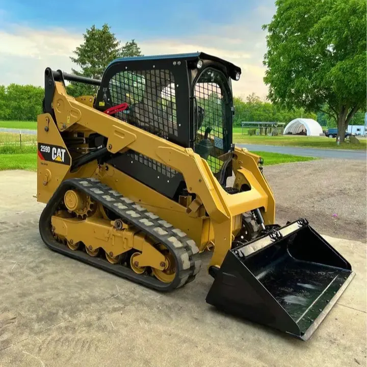 Venda quente 259D skid steer loader e anexos com melhor preço para venda