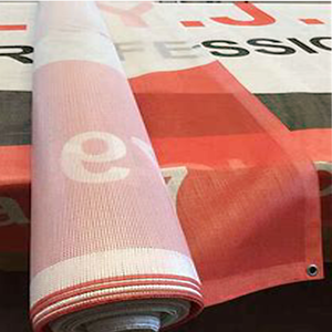 Lưới PVC biểu ngữ biểu tượng tùy chỉnh scrim Lite biểu ngữ in phun không khí PVC lưới biểu ngữ cho quảng cáo Pháp triển lãm thương mại tổ chức sự kiện - Product Image 6