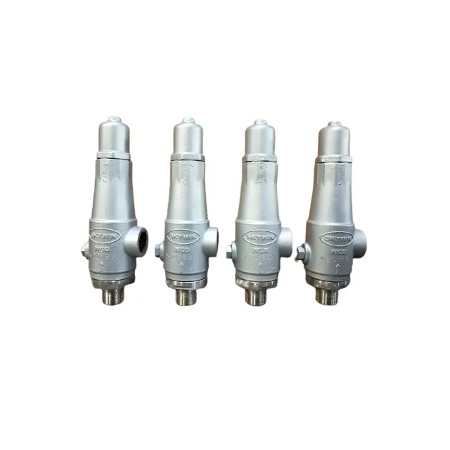Buy Stainless Steel Metal Safety Relief Valve with Heavy Duty Angle Designed Steam & Air Uses Safety Relief Valve