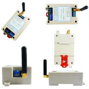 RT5BF0 DC 12V 24V Din Rail DIP Switch RS485 Transceptor inalámbrico 20DBM -121dBm UART Transmisor y receptor Modbus RTU Módulo - Product Image 3