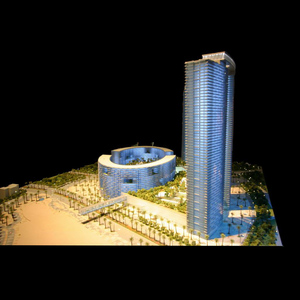 Modelo de edificio de oficinas personalizado, modelo de edificio de rascacielos, modelo de edificio de oficinas de negocios, diseño y producción, servicio integral - Product Image 2