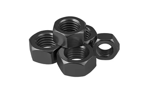 Black Oxide Hex <strong>Coupling</strong> Nuts M19-M32 - DIN934 Heavy Duty for Hydraulic/Pipeline Systems - Product Image 5