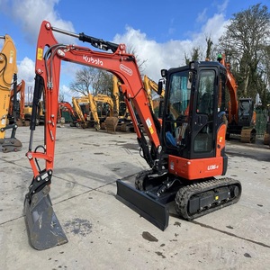 Sert şantiye koşullarında performans gösterecek şekilde tasarlanmış güçlü kompakt formlu Mini Kubota U36-4 ekskavatör - Product Image 1