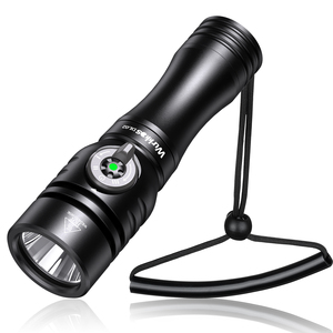 Wurkkos DL02 3000 Lumens 3 chế độ IPX8 không thấm nước Scuba <span class=keywords><strong>Diving</strong></span> đèn pin 100m dưới nước ánh sáng với chỉ số sức mạnh - Product Image 1