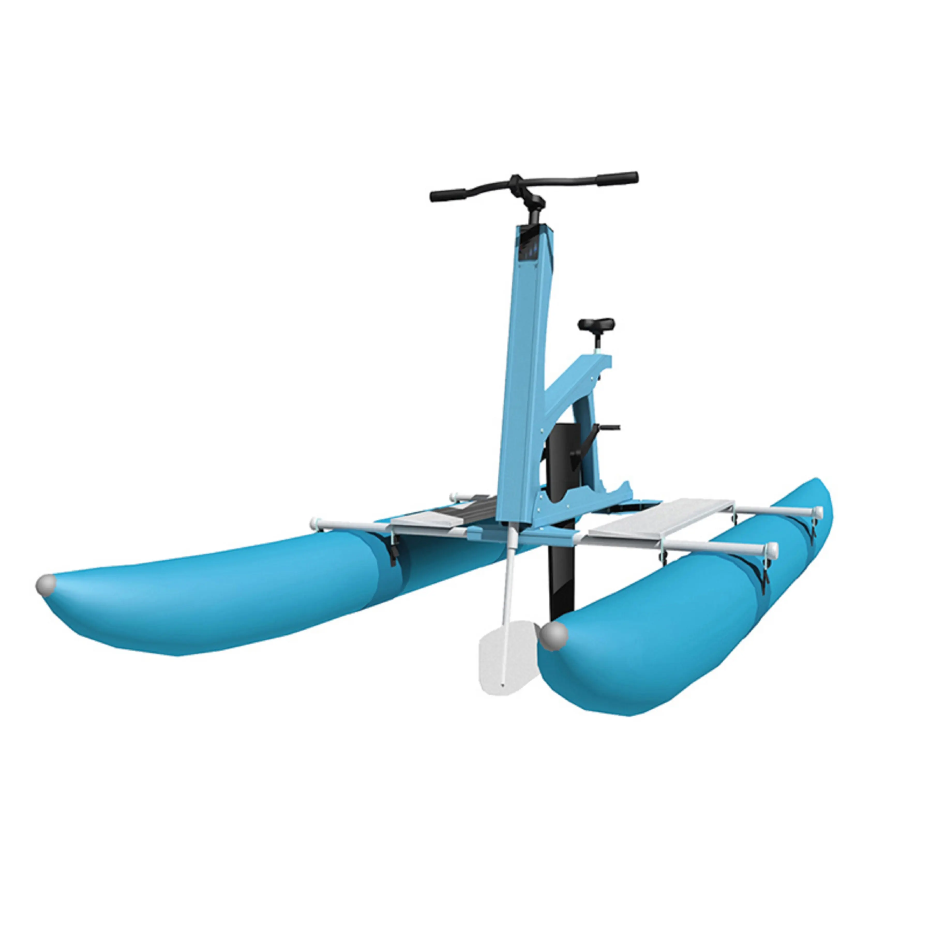 Boya inflable de PVC de gran resistencia, tubos de plátano para pontones, boya de Pedal para barcos, sin cantidad mínima para bicicleta flotante de agua de mar, tamaño personalizado