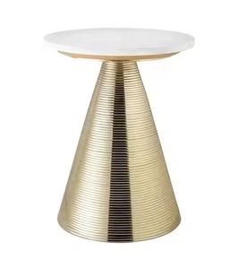 Center Table in Casting Metal Frame Sculpture Living Room Furniture <strong>Marble</strong> Top Round Long Luxury Nesting Coffee Centre Table - Product Image 3