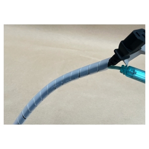 Private Label Customized Transparent Polyethylene Spiral for Electrical Wires Insulation for <strong>Tidy</strong> <strong>Cables</strong> Diameter 14mm - Product Image 2