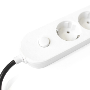 European Style 4-Way 8-Hole Power Strip <strong>Extension</strong> <strong>Socket</strong> Multi-Function Switch Accessory for Home or Office - Product Image 4