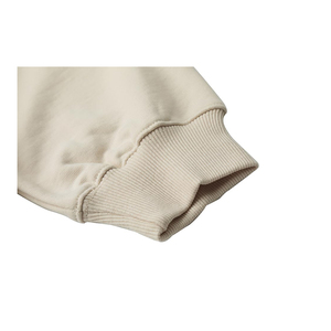 Heren Custom Katoenen Print Gesneden Ruwe Zoomrand Hoodie Patchwork Broek Zwaargewicht Gestapelde Uitlopende Jogger Sets Voor De Winter - Product Image 4