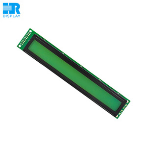 Módulo de pantalla LCD 40x2 STN Pantalla de módulo LCD de caracteres grandes 4002 Controlador SPLC780 azul monocromo Conector de 16 pines