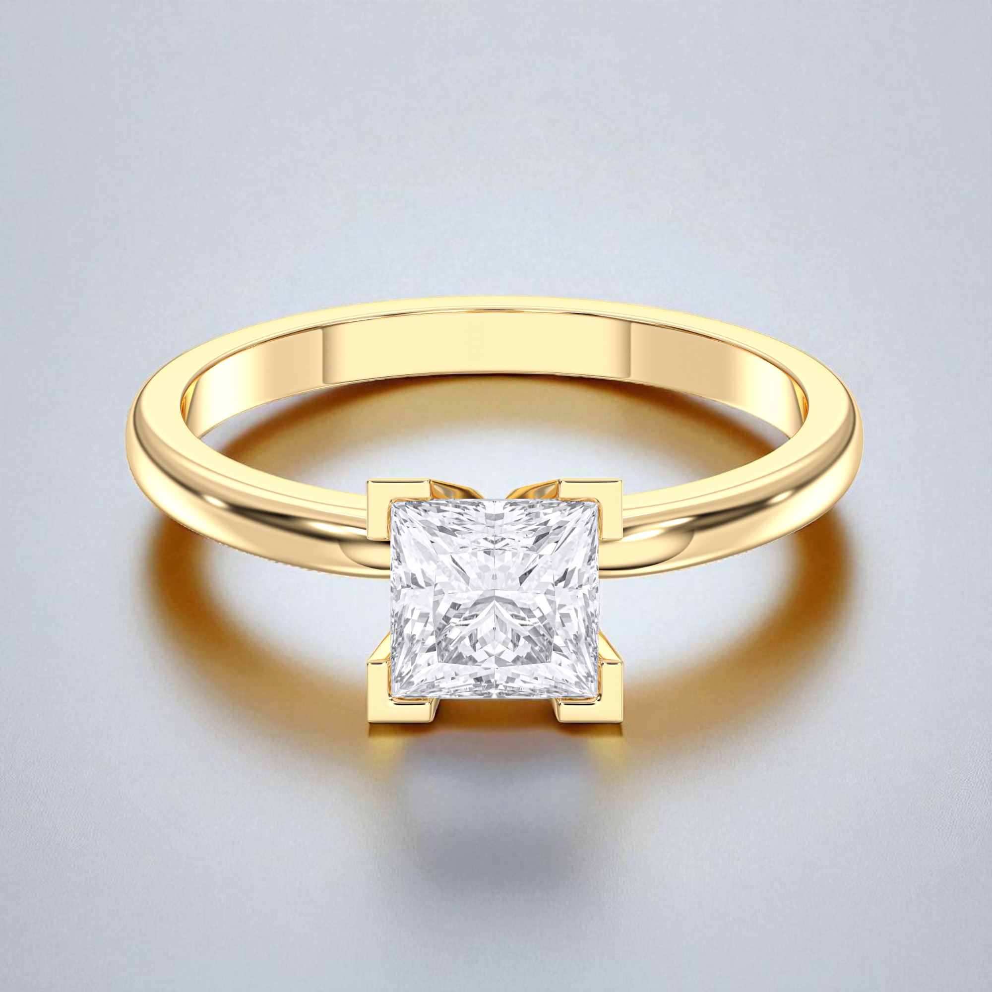 14K Yellow Gold