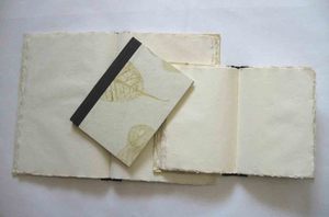 Wholesale <strong>Notebook</strong> <strong>With</strong> 48 Sheets / 96 <strong>Pages</strong> Of Recycled Handmade Cotton Paper Cream <strong>Colour</strong> Paper <strong>With</strong> Logo &amp; Design Printed - Product Image 5