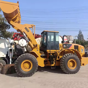 日本制造的高品质CAT 966H轮式装载机性能卓越，大容量价格最优
