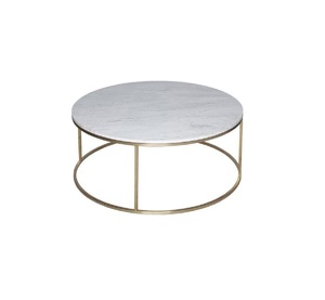 豪华乡村金属仿古圆床沙发现代黑色定制钢端客厅边桌 - Product Image 6