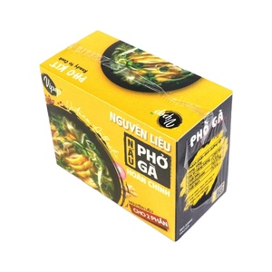 方便烹饪的速食食品部分，价格便宜的鸡肉Pho套件批发提供越南制造的自有品牌