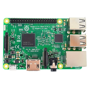 Raspberry Pi 3 Модель B плата 1 ГБ LPDDR2 BCM2837 1,2 ГГц четырехъядерный Cortex-A53 с Wi-Fi & BT Одиночная развивающая плата компьютер