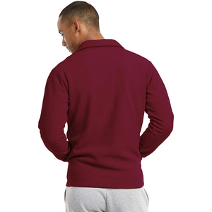优质定制男士户外微涤纶摇粒绒夹克立领拉链冬季保暖套头衫 - Product Image 6