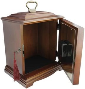 Anh đào Đồng hồ hỏa Táng urn cho tro của Howard Miller, gỗ, gỗ memorial urn, người lớn có kích thước hỏa Táng urn, 10.25 inch cao - Product Image 3