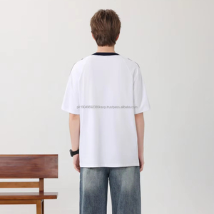 2025新着ユニセックスクラシック3バードロップショルダー<span class=keywords><strong>T</strong></span>シャツ200gsmプレーンコットンティービルドユアブランド