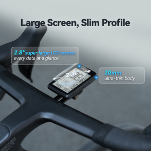 2.8 LCD Screen <strong>Wireless</strong> Multifunctional ANT+ <strong>Cycling</strong> Bicycle <strong>Computer</strong> GPS Auto Backlight Bike Speedometer - Product Image 2