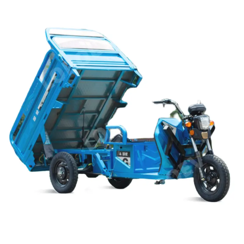 Vendita calda fabbricata in fabbriche cinesi triciclo elettrico da carico personalizzabile 1.7M triciclo da carico triciclo elettrico