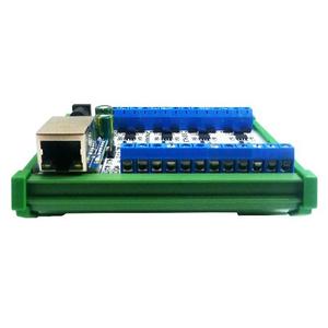 8CH DC12 24V Ethernet RJ45 a 8 puertos RS485 HUB Converter para UDP TCP Modbus TCP RTU MQTT HTTP PLC Software de configuración - Product Image 5