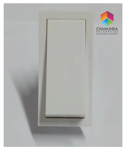<strong>1</strong> Module 20A One <strong>Way</strong> Switch, Heavy Duty Switch for Inductive Loads - Motors, Fans, Appliances, White Switch - Product Image 3