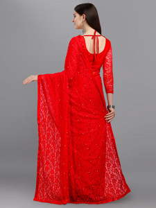 Pakistani Net Saree unpakistani Pakistani ile pakistanlı öz tasarım kış parti giyim düğün Sari toptan - Product Image 2
