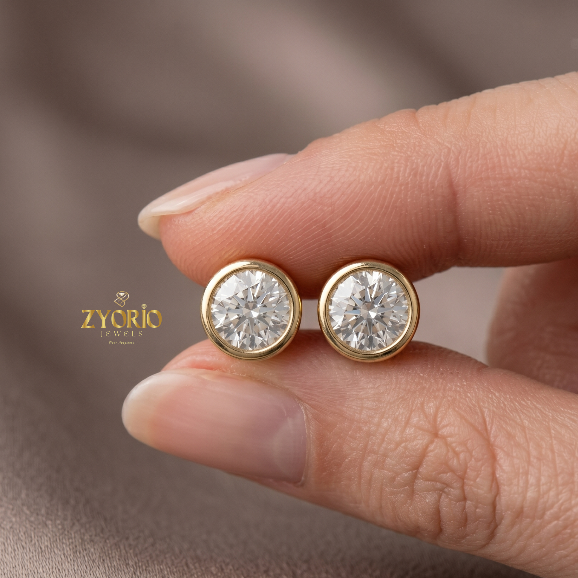 Oro blanco de 14 kt