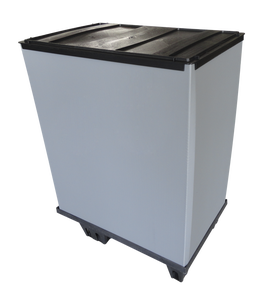 White Mini <strong>Pallet</strong> Made in Italy in Ecological Recycled Polypropylene for Packaging &amp; for Logistics - Product Image 4