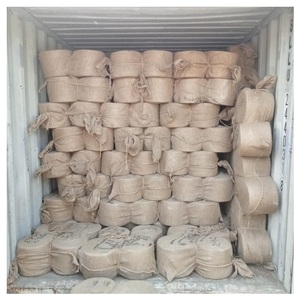 Fabrika toptan 4.2s/1-% 100% jüt ipliği özelleştirmek genişliği 0.03-2.5m Fishnet dekorasyon örgü ihracat bangladeş - Product Image 1
