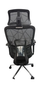 High Strength <strong>Executive</strong> Office Chair Adjustable Headrest Comfortable Mesh <strong>Durable</strong> Damage Resistant for Meetings <strong>Computer</strong> Work - Product Image 6